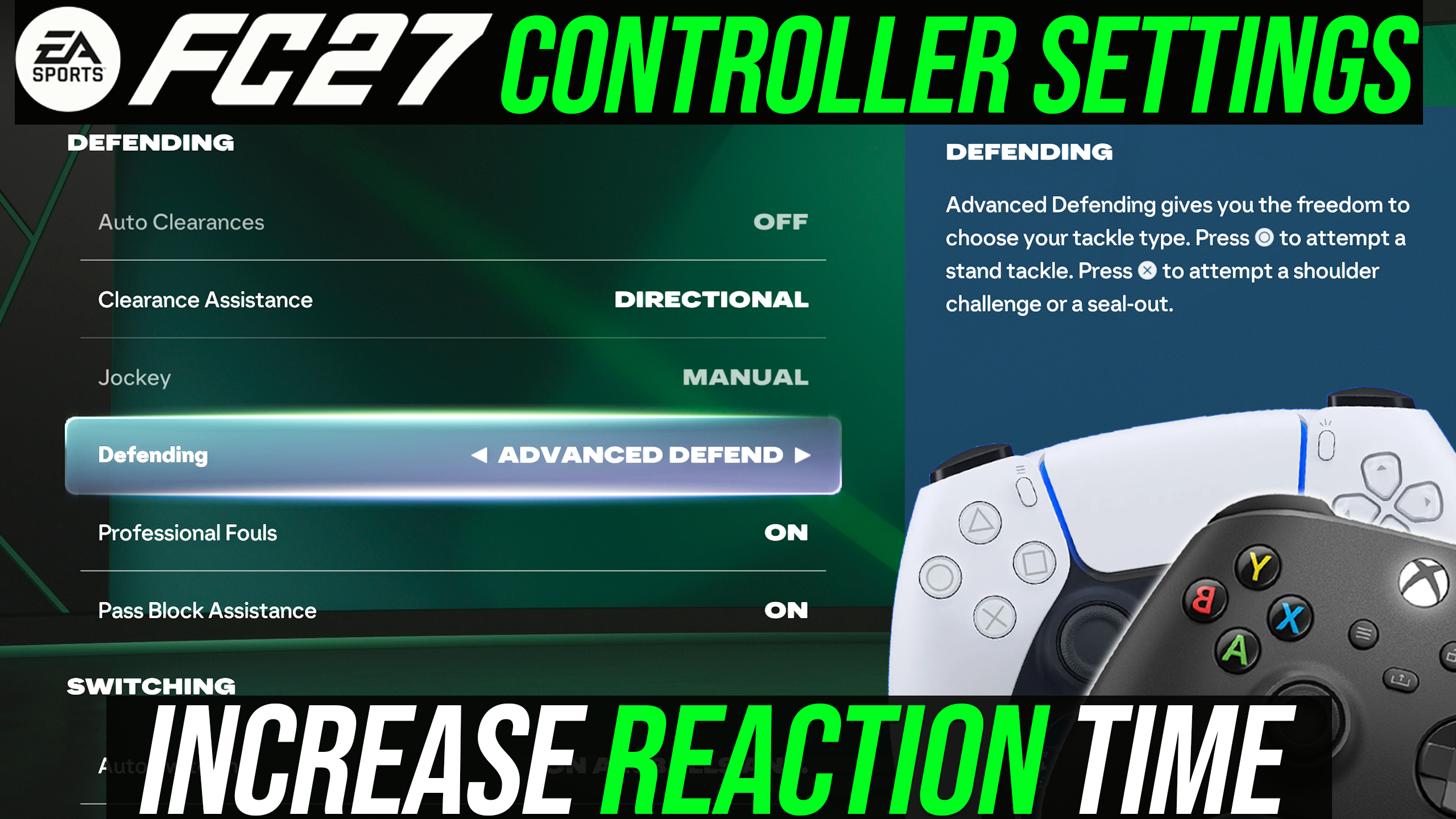FC 27 Settings